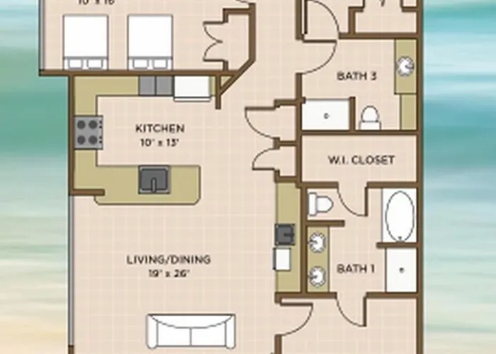 Apartment Phoenix Gulf Towers 1605 *